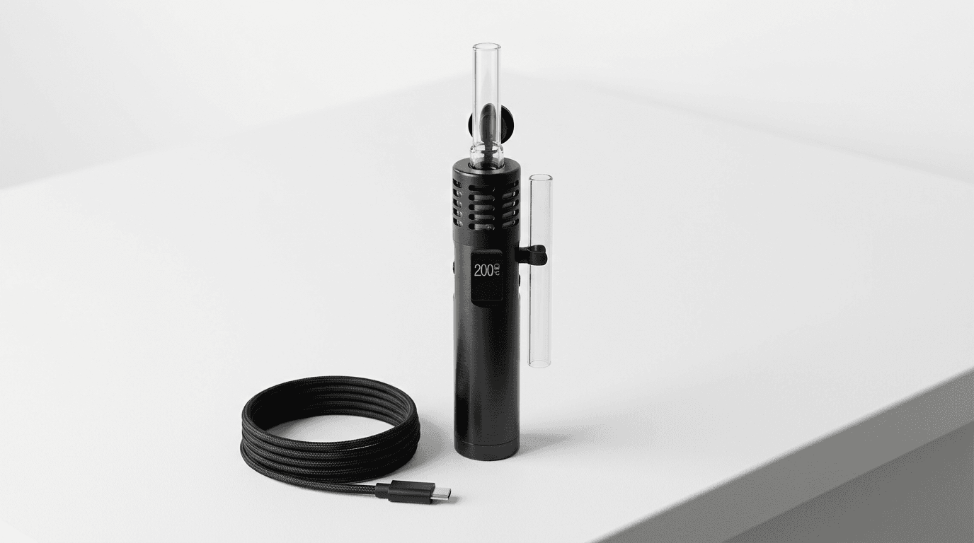Arizer Air Max – Akkulaufzeit und USB-C-Anschluss