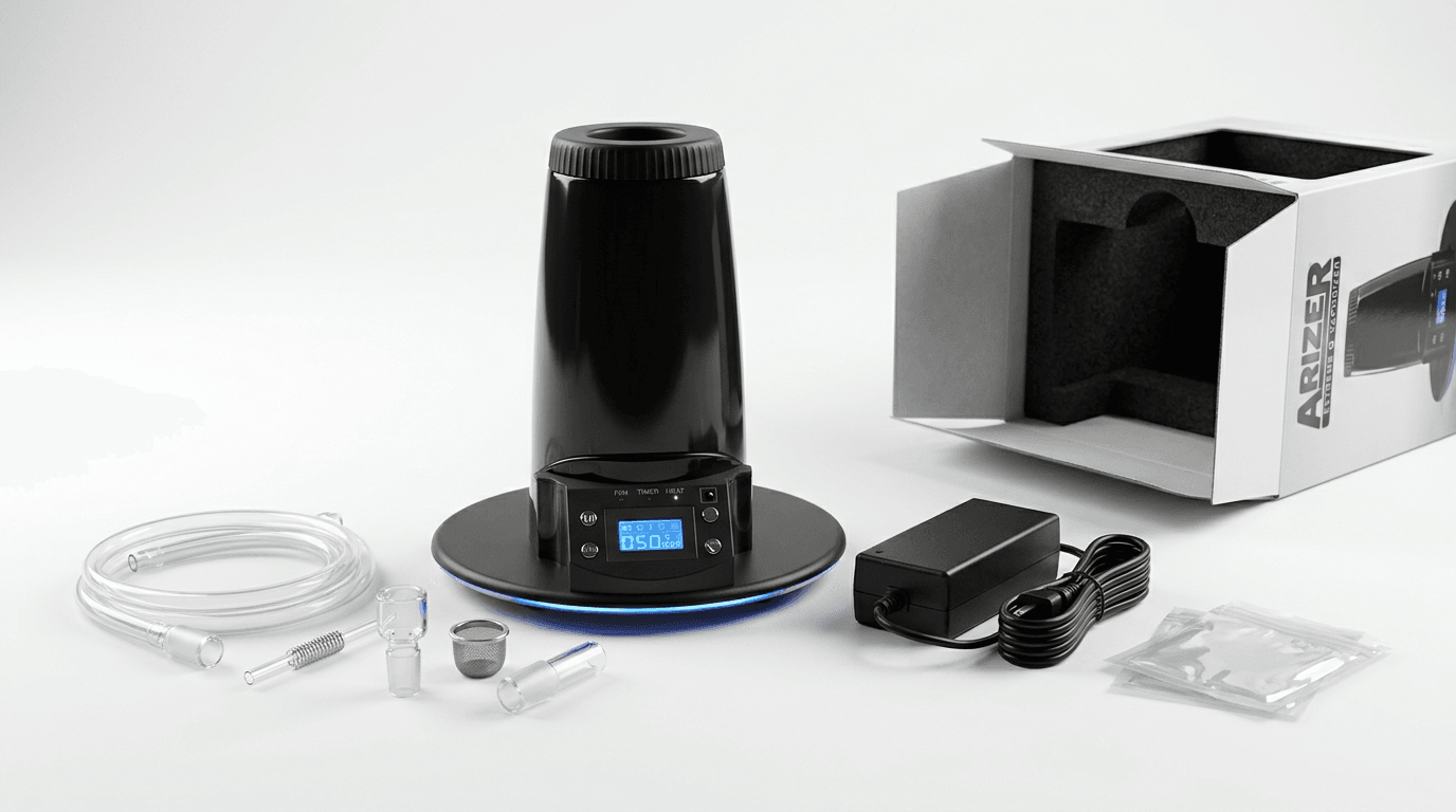 Arizer Extreme Q – Zubehör und Lieferumfang