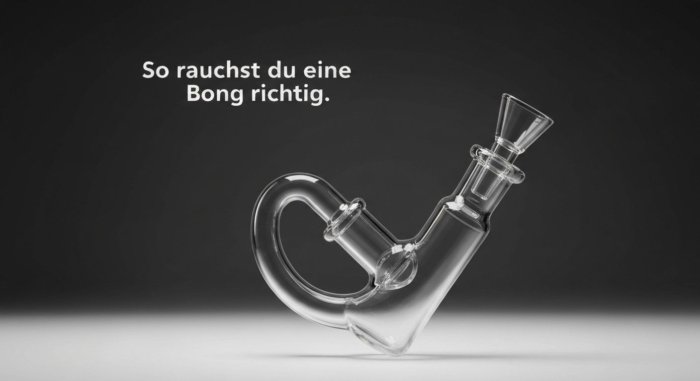So rauchst du eine Bong richtig