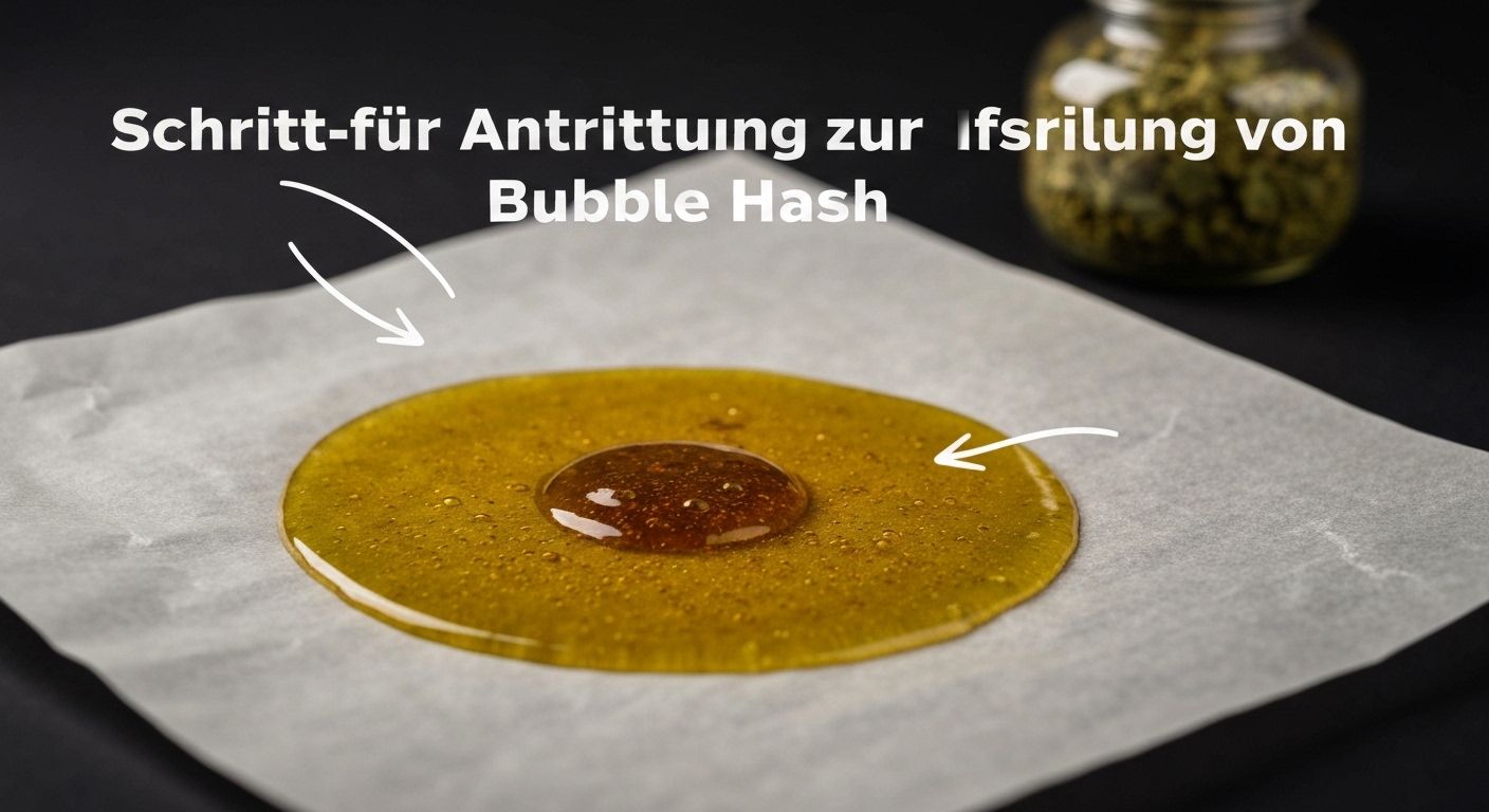 Schritt-für-Schritt-Anleitung zur Herstellung von Bubble Hash