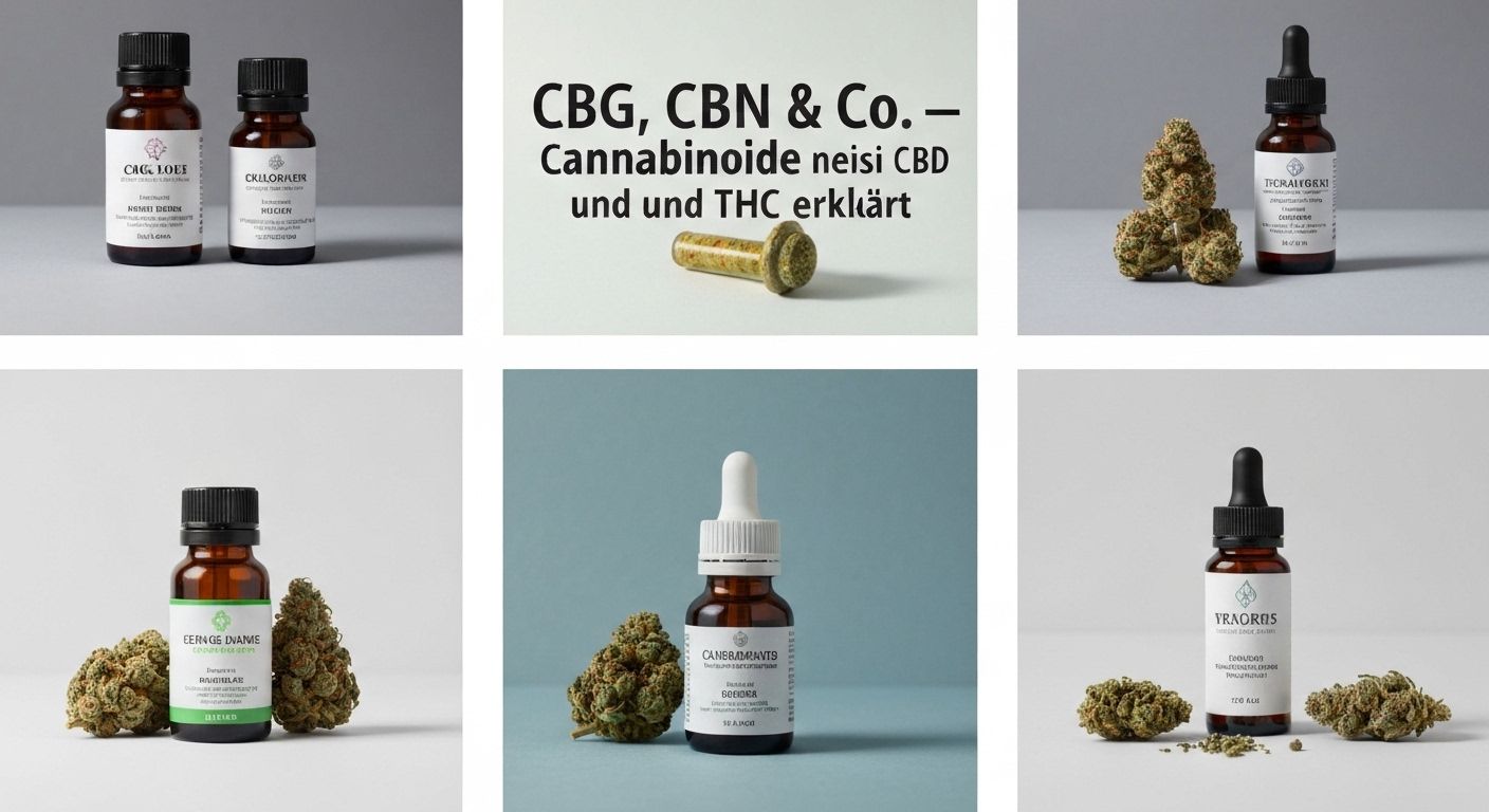 CBG, CBN & Co. – Cannabinoide neben CBD und THC erklärt