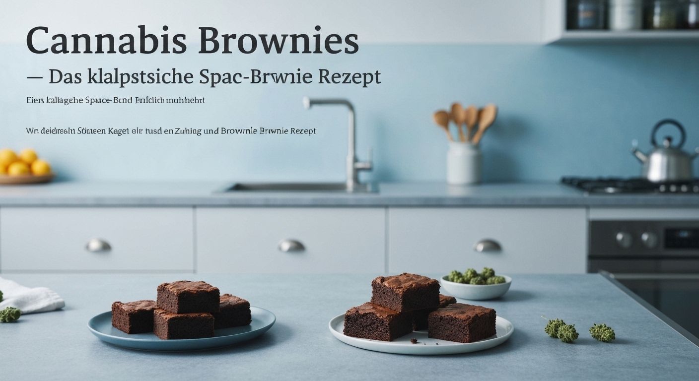 Cannabis Brownies – Das klassische Space-Brownie Rezept