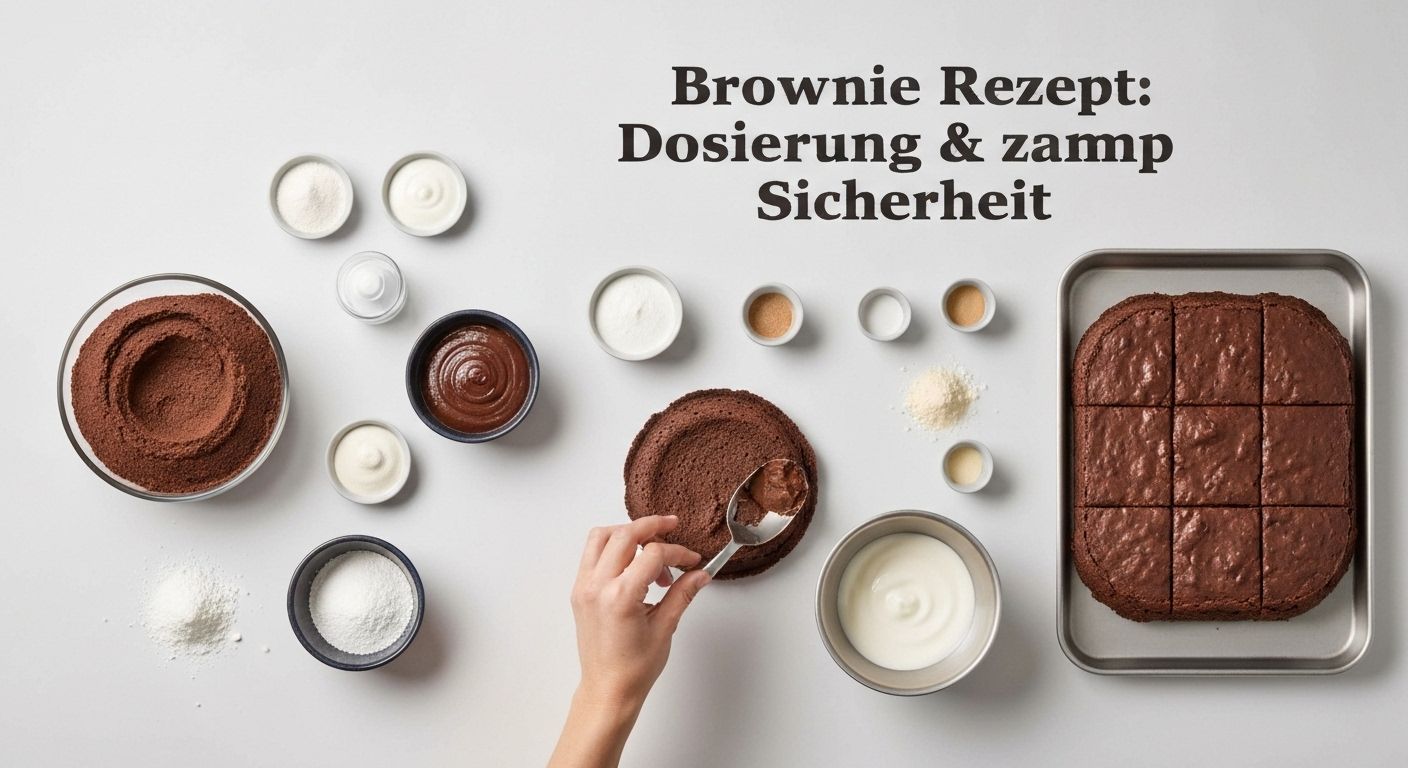Brownie Rezept: Dosierung & Sicherheit