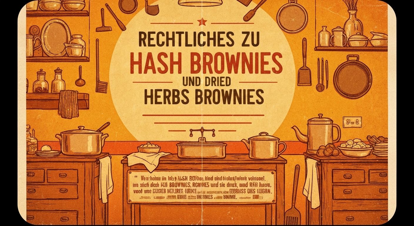 Rechtliches Zu Hash Brownies Und Cannabis Brownies