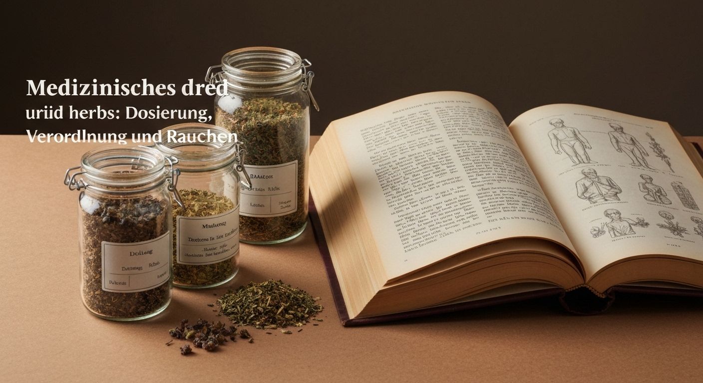 Medizinisches Cannabis: Dosierung, Verordnung und Rauchen