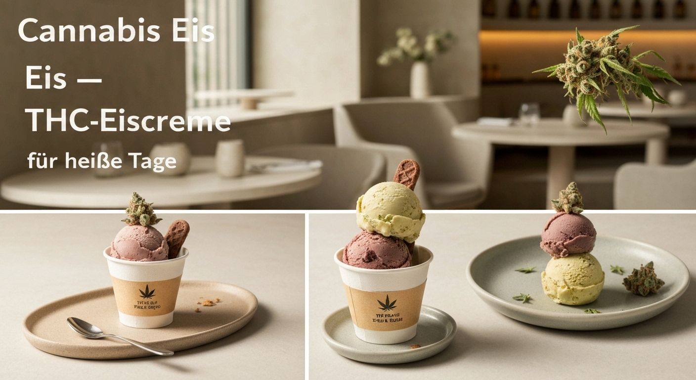 Cannabis Eis – THC-Eiscreme für heiße Tage