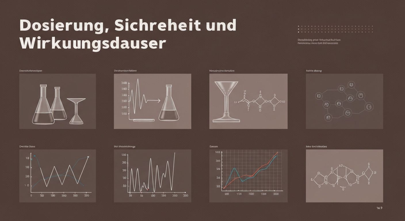 Dosierung, Sicherheit und Wirkungsdauer