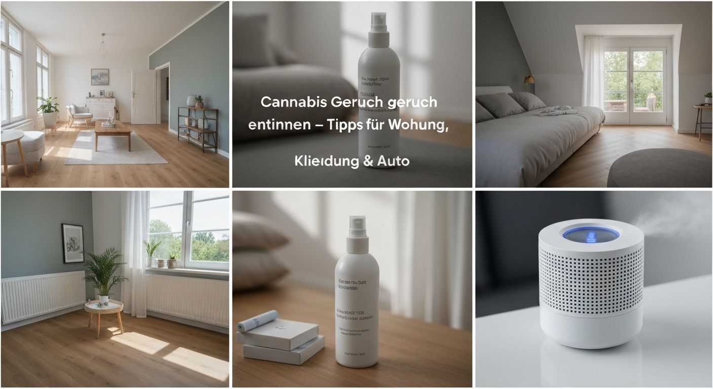 Cannabis Geruch entfernen – Tipps für Wohnung, Kleidung & Auto