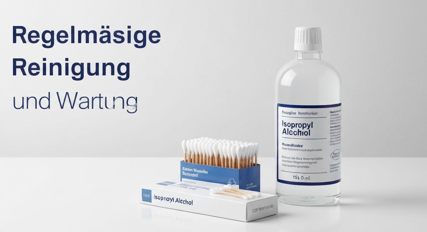 Regelmäßige Reinigung und Wartung