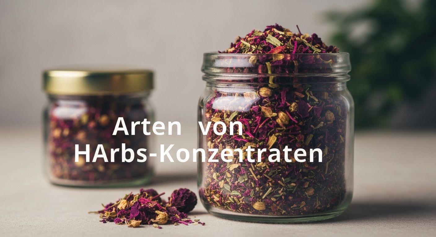 Arten von Cannabis-Konzentraten