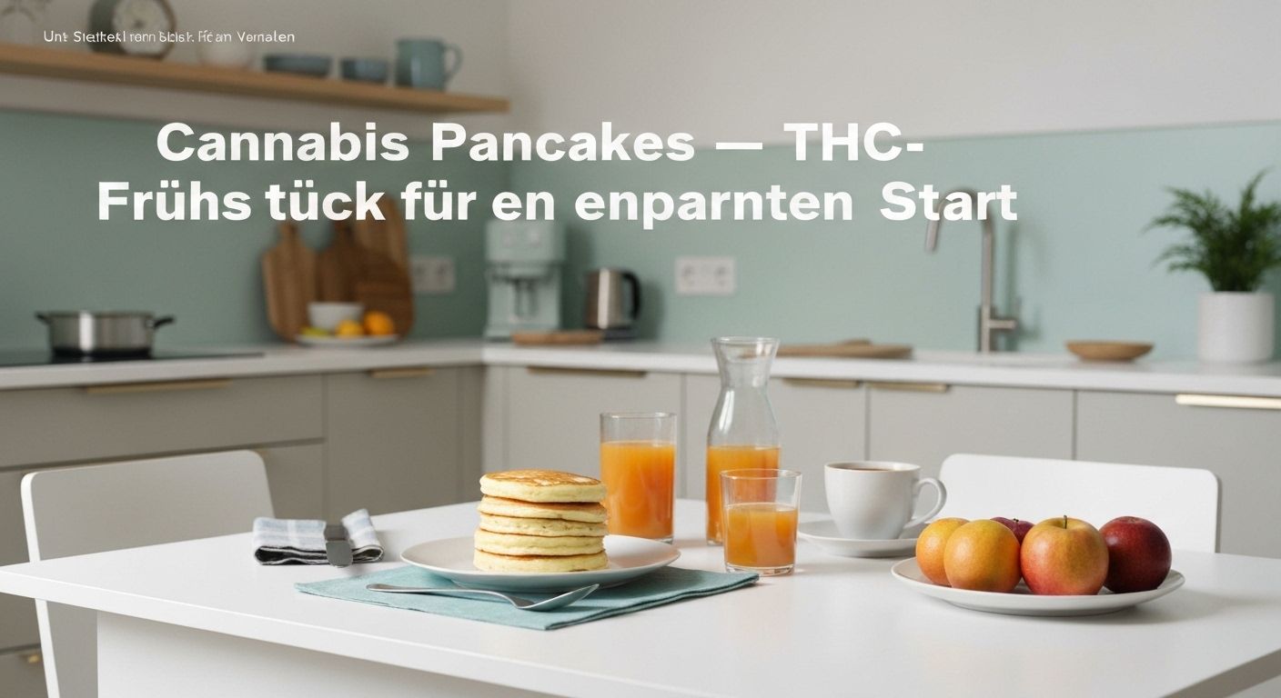 Cannabis Pancakes – THC-Frühstück für einen entspannten Start