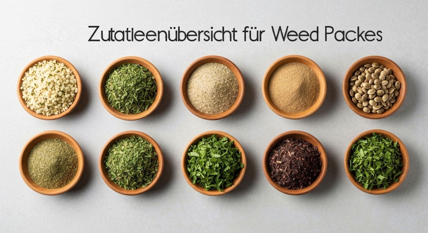 Zutatenübersicht für Weed Pancakes