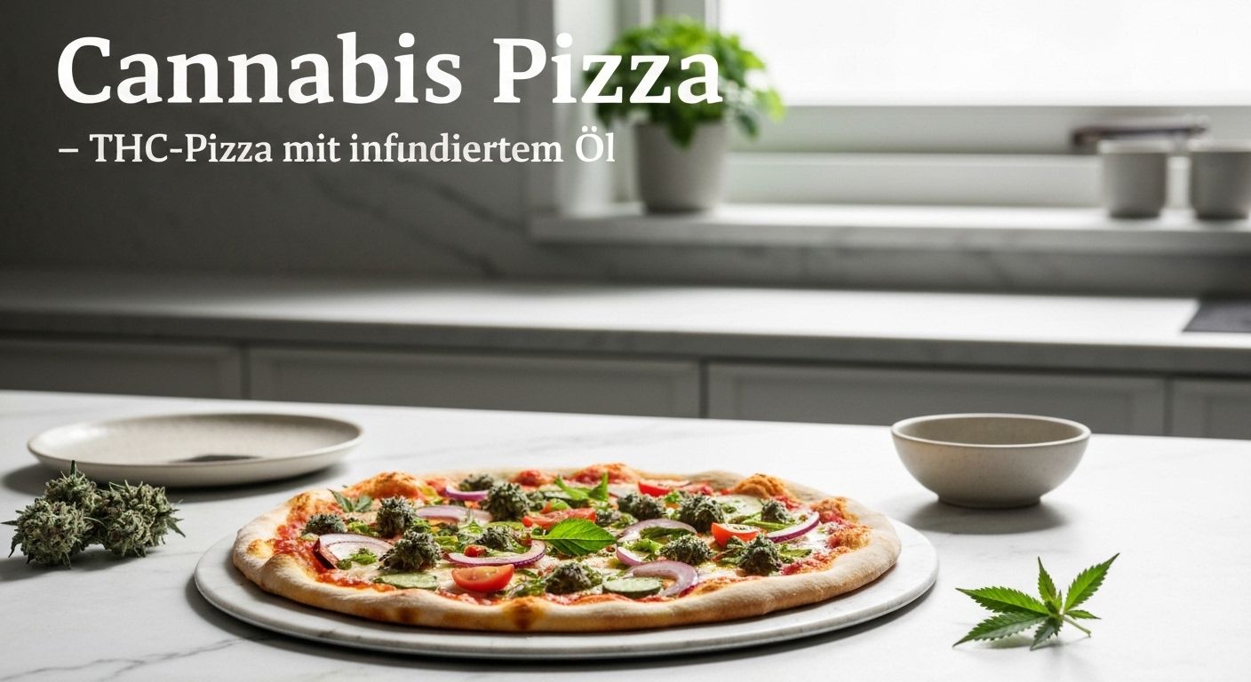 Cannabis Pizza – THC-Pizza mit infundiertem Öl
