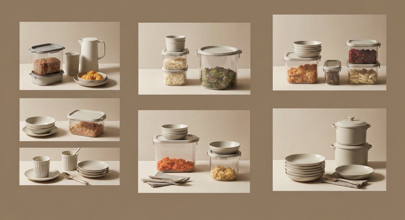 Aufbewahrung, Servieren und Reste