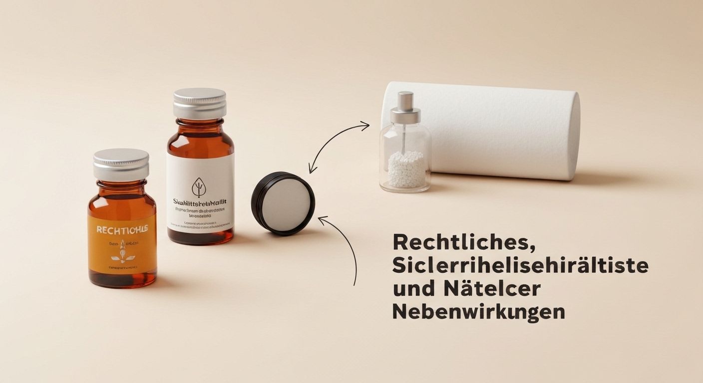 Rechtliches, Sicherheitshinweise und Nebenwirkungen