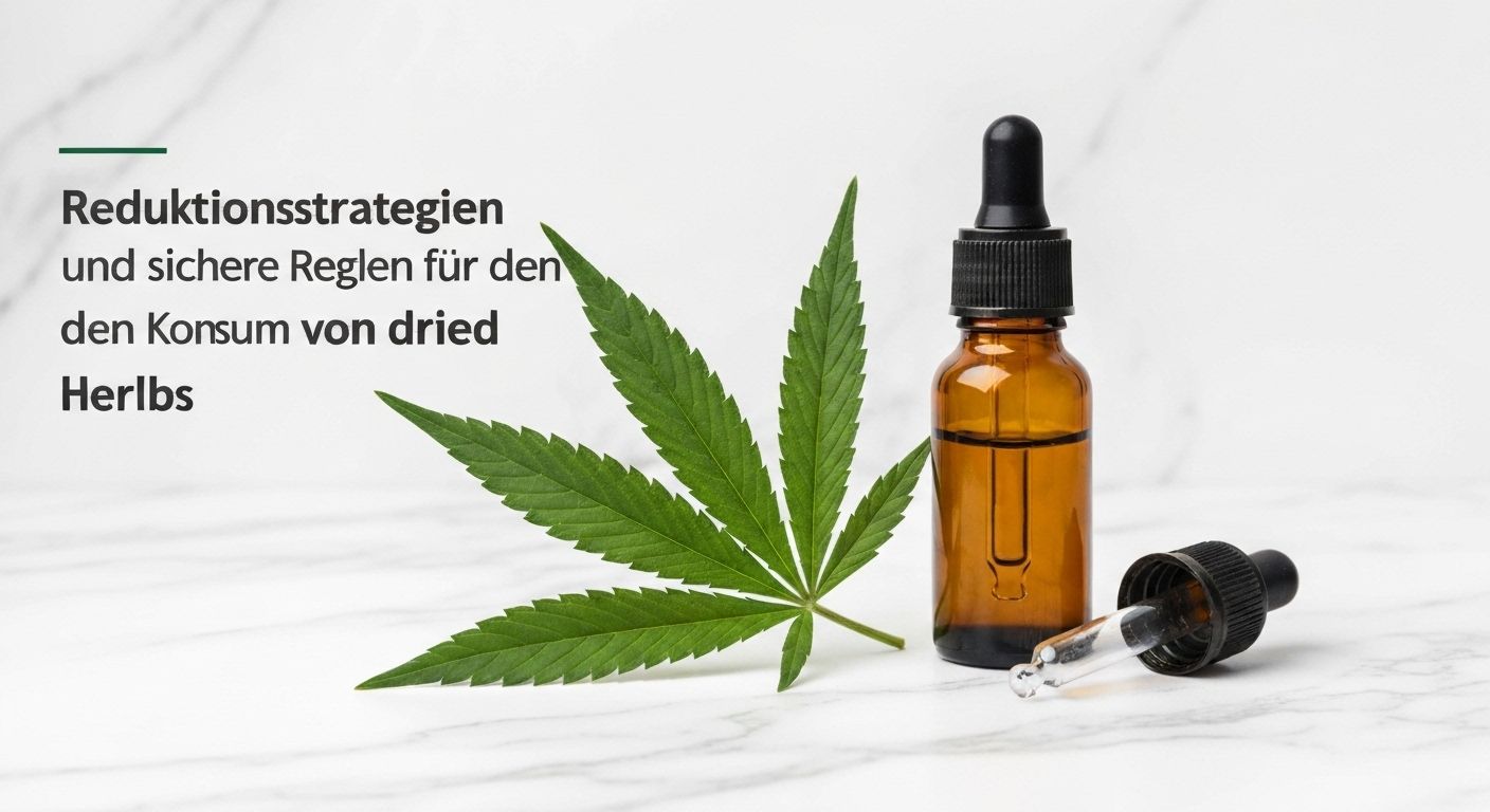 Reduktionsstrategien und sichere Regeln für Cannabis Konsum