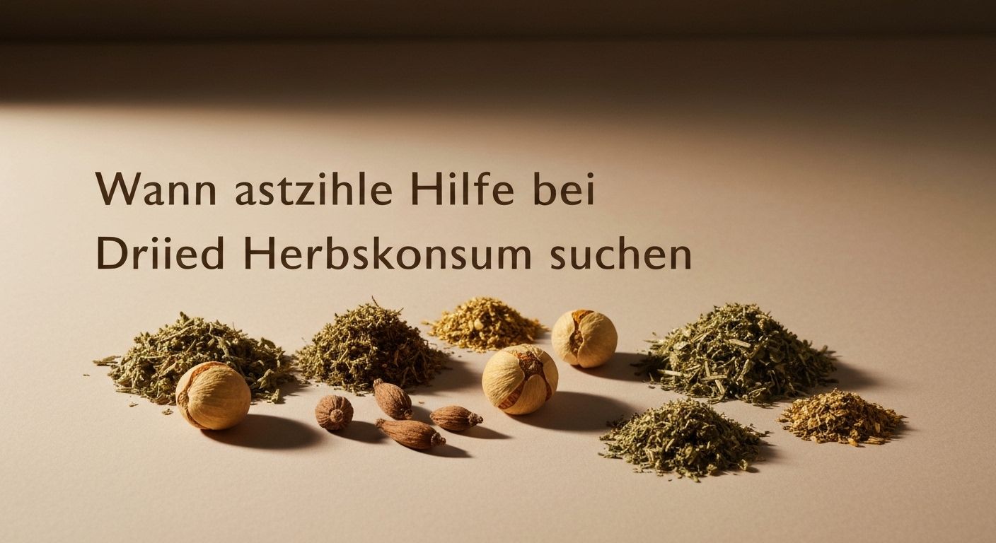 Wann ärztliche Hilfe bei Cannabiskonsum suchen