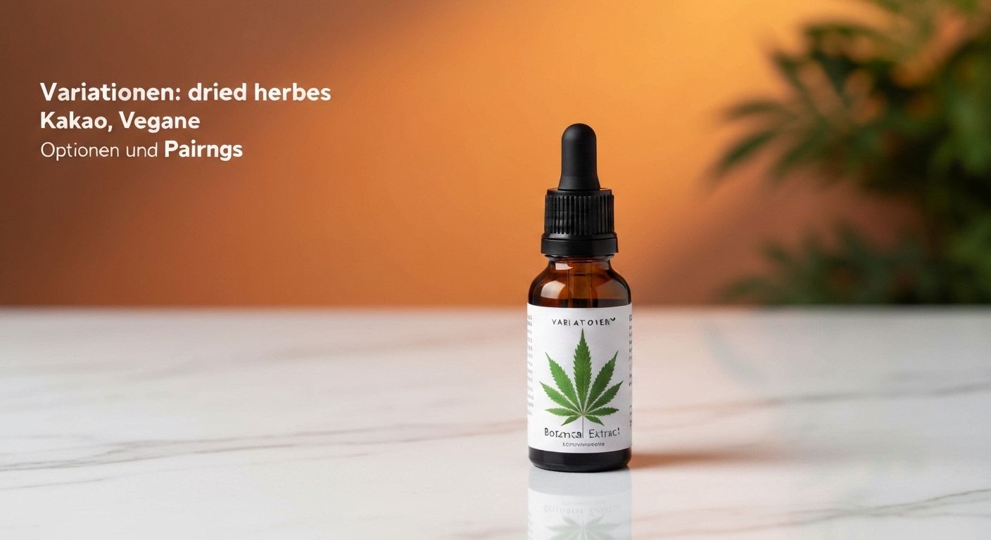 Variationen: Cannabis Kakao, Vegane Optionen und Pairings