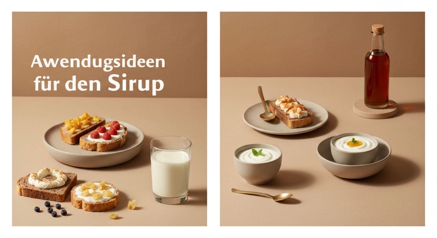 Anwendungsideen für den Sirup