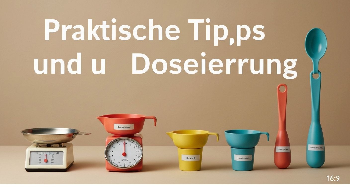 Praktische Tipps und Dosierung