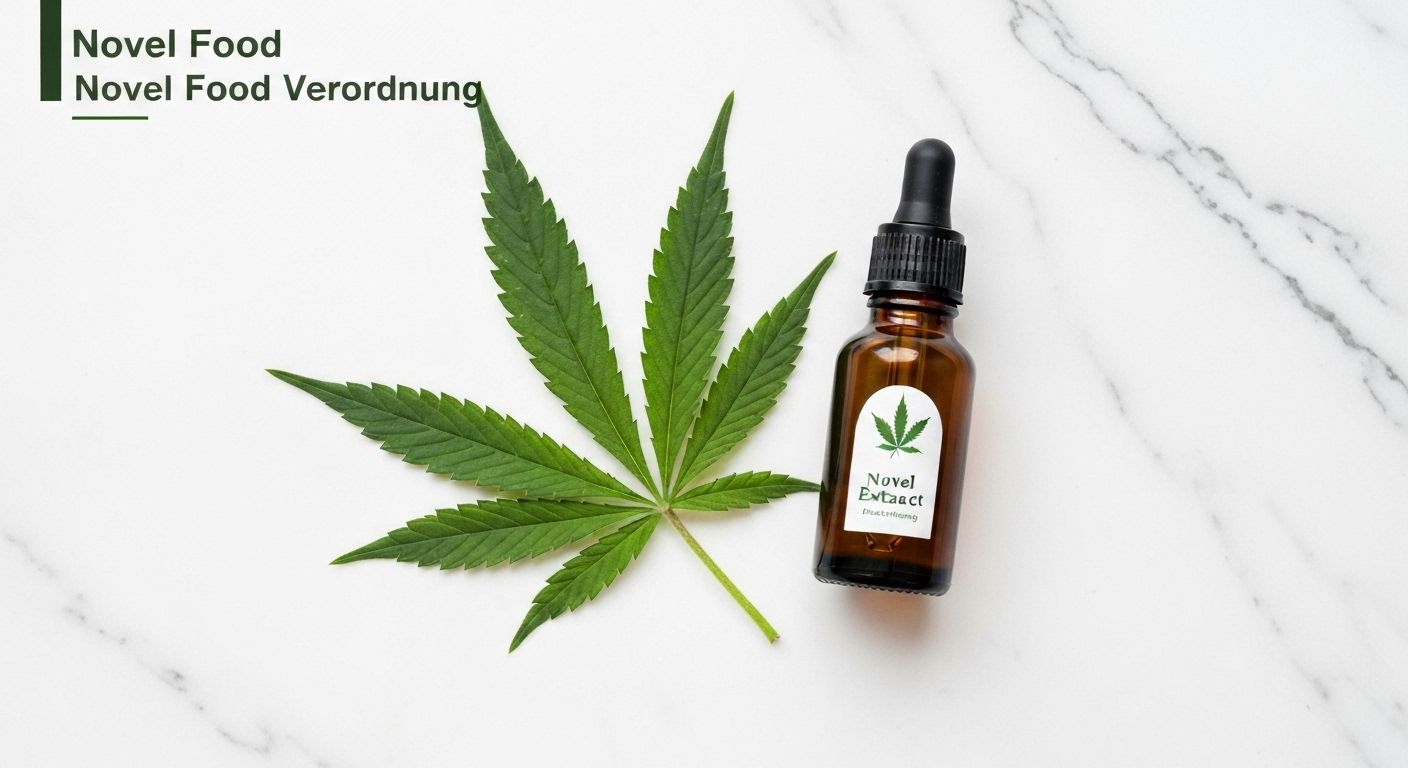 Novel Food und Novel Food Verordnung bei CBD