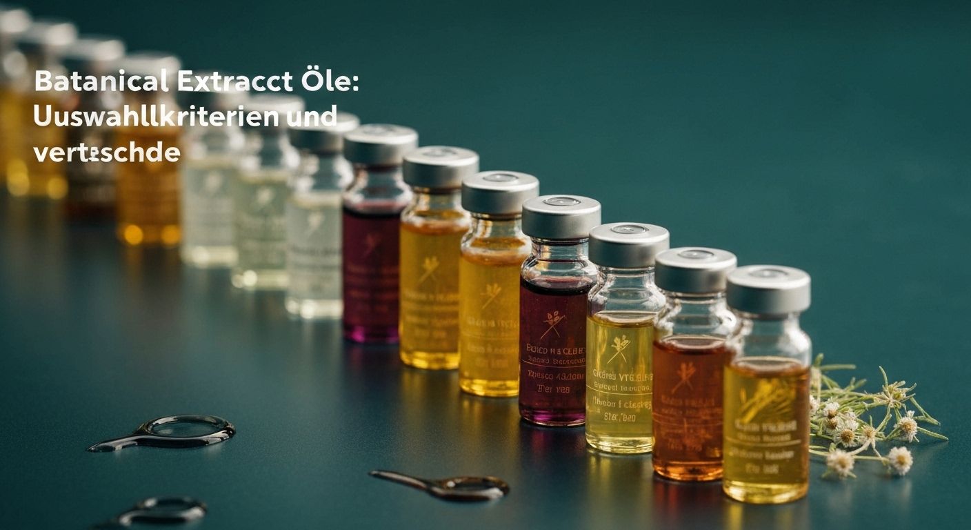 CBD Öle: Auswahlkriterien und Unterschiede