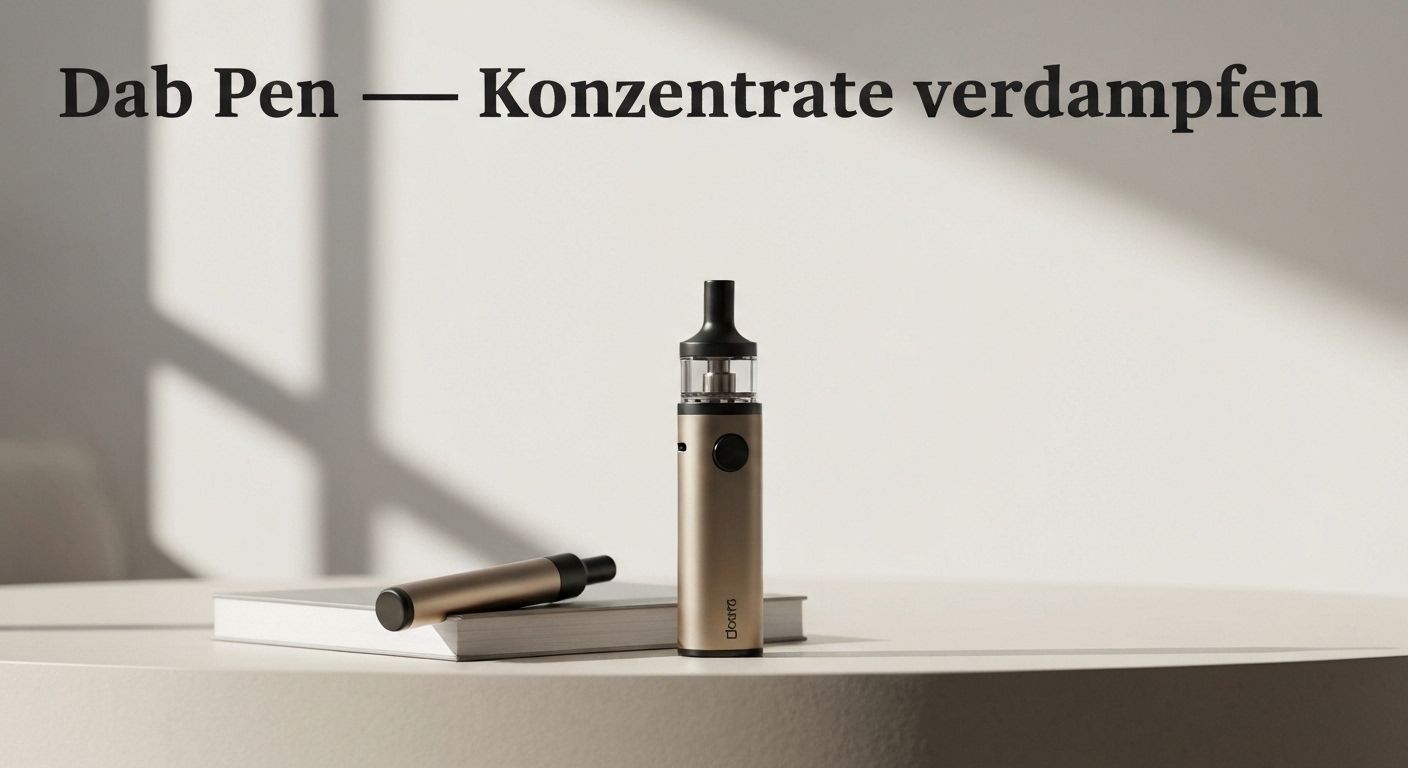 Dab Pen – Konzentrate unterwegs verdampfen