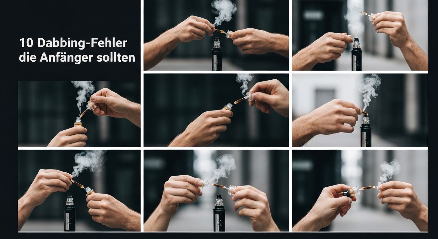 10 Dabbing-Fehler die Anfänger vermeiden sollten