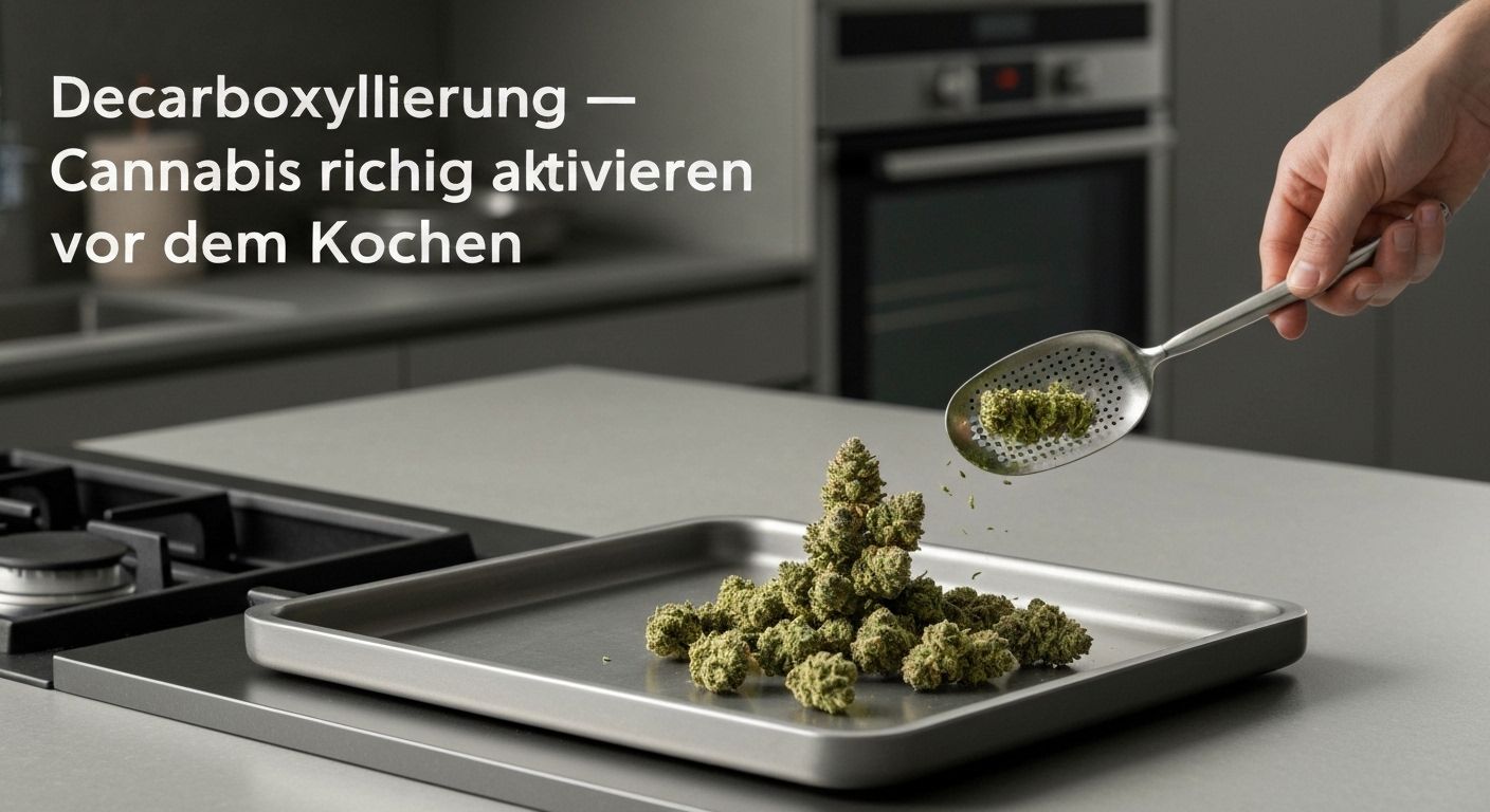 Decarboxylierung – Cannabis richtig aktivieren vor dem Kochen