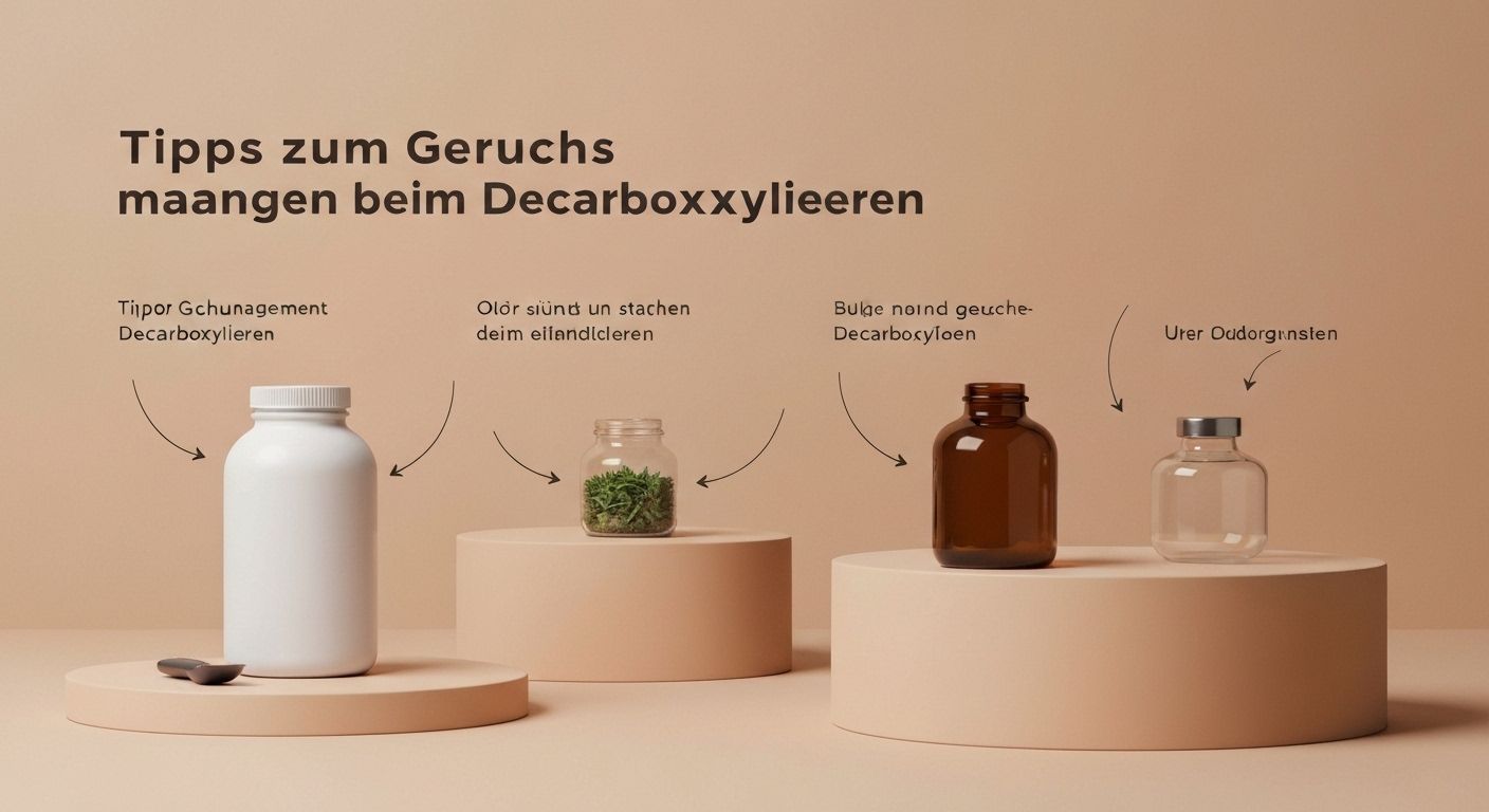 Tipps zum Geruchsmanagement beim Decarboxylieren