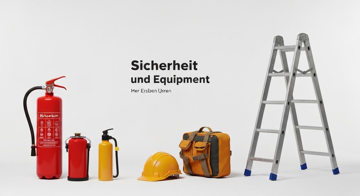 Sicherheit und Equipment
