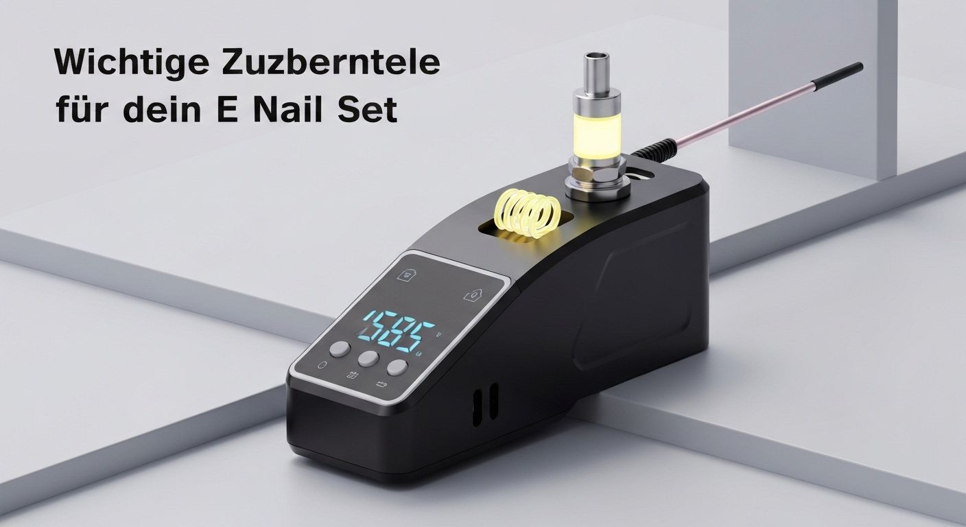 Wichtige Zubehörteile für dein E Nail Set
