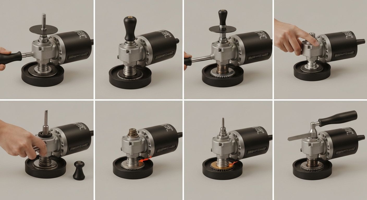 Schritt-für-Schritt-Anleitung zur Anwendung eines Grinders