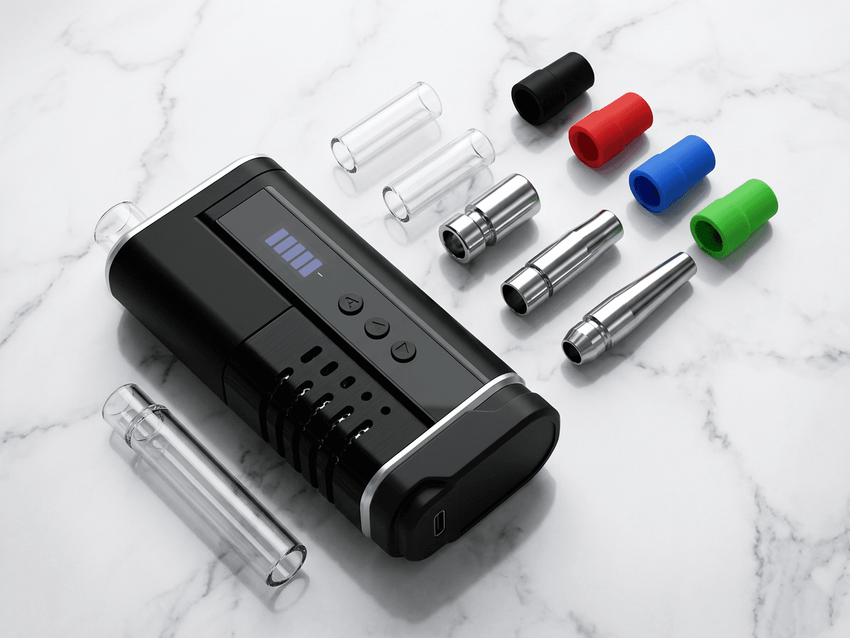 Vaporizer Mundstück – Glas vs. Kunststoff vs. Edelstahl