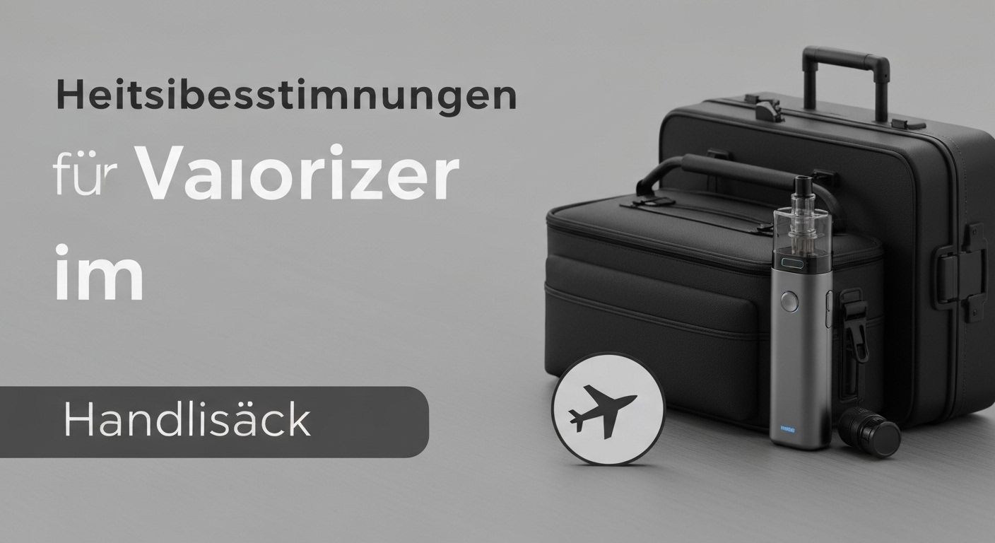 Sicherheitsregeln für Vaporizer im Handgepäck – Vaporizer Ratgeber