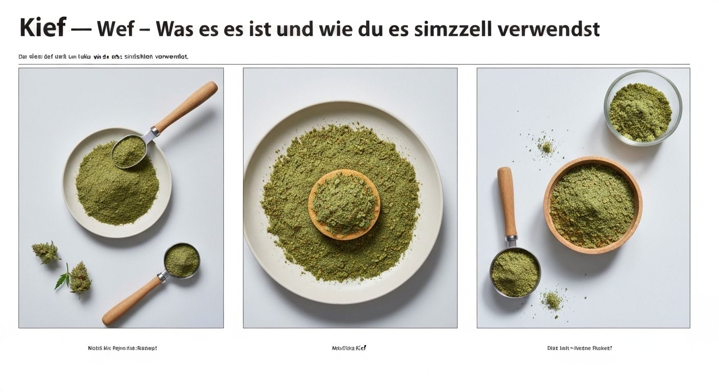 Kief – Was es ist und wie du es sinnvoll verwendest