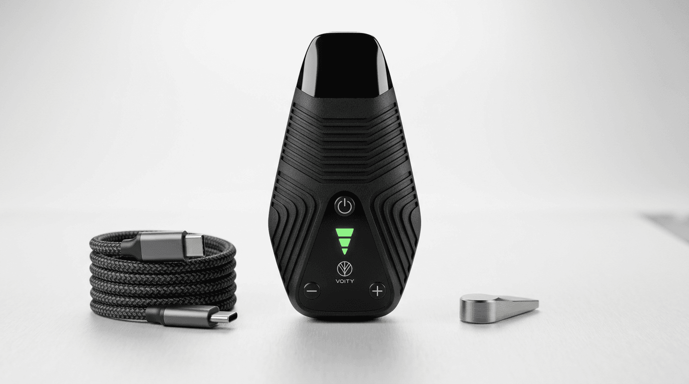 Norddampf Voity – 1800 mAh Akku und USB-C Schnellladung