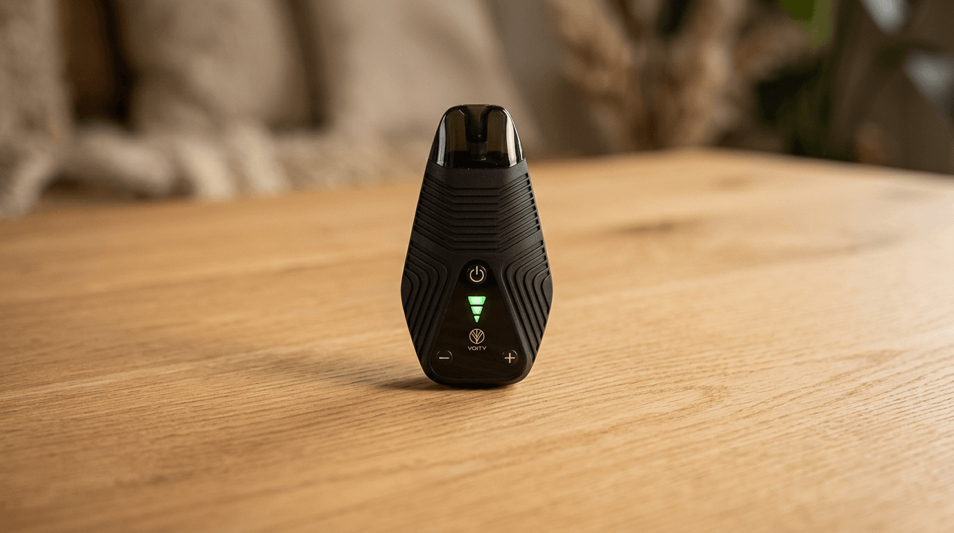 Norddampf Voity – Einfache Bedienung mit 3-Knopf-Steuerung