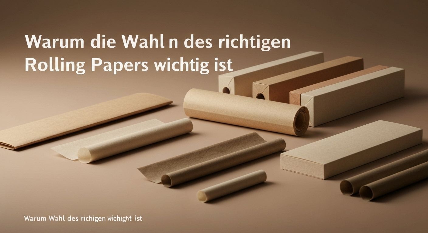 Warum die Wahl des richtigen Rolling Papers wichtig ist