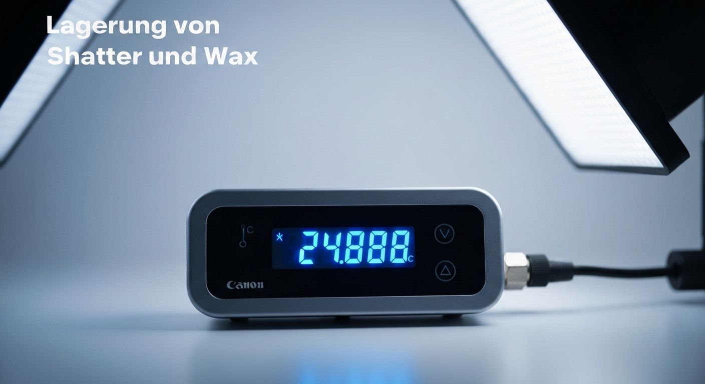 Lagerung von Shatter und Wax