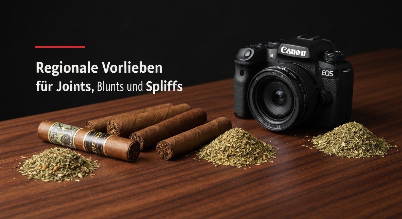 Regionale Vorlieben für Joints, Blunts und Spliffs