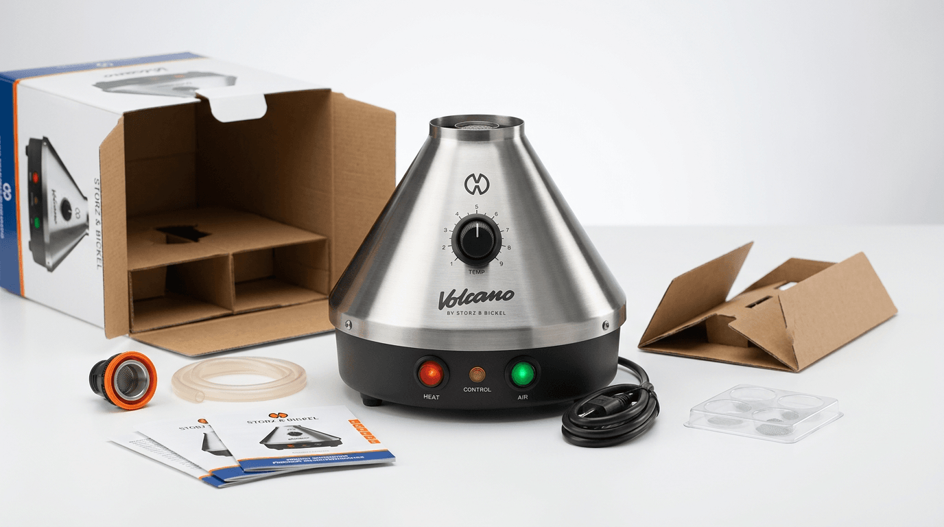 Volcano Classic – Lieferumfang und Zubehör