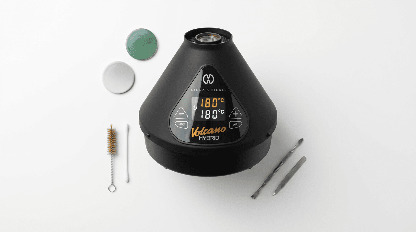 Volcano Hybrid – Reinigung und Wartung